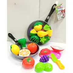 GENERICO - Juego sarten de verduras para cortar - montesori