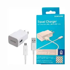 SAMSUNG - Cargador para Galaxy J8 - Blanco