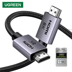 UGREEN - Cable Hdmi 2.1 8k 48gbps 2m nailon 60Hz 4k 120Hz ULTRA HD HDR