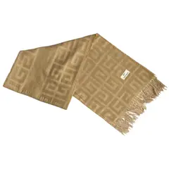 KAST PE - Bufanda Chalina Marta Beige Diseño Clásico para Climas Fríos