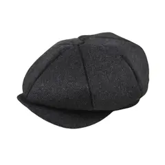 KAST PE - Boina Beck New Gris Oscuro Jaspeado gorra hombre - Talla M