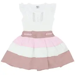 GENERICO - Conjunto Vestido - Tricolor - Palo Rosa