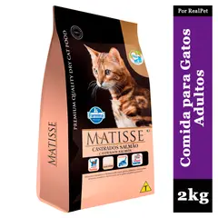 MATISSE - Comida para Gato Adulto Castrado Salmón 2 kg
