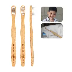 BAMBOO BALANCE - Cepillo de Dientes de Bambú Tripack Niños
