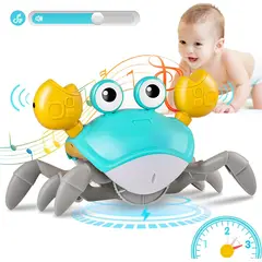 GENERICO - CANGREJO CAMINANTE JUGUETE SENSORIAL PARA BEBÉS - VERDE