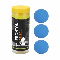 GENERICO - Set 3 Pelotas de Frontón Azul