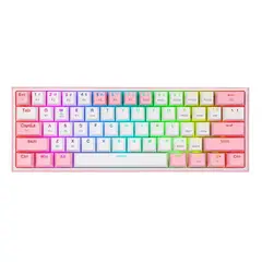 REDRAGON - - Teclado Fizz Pro K616 RGB Wireless Switch Red Español White