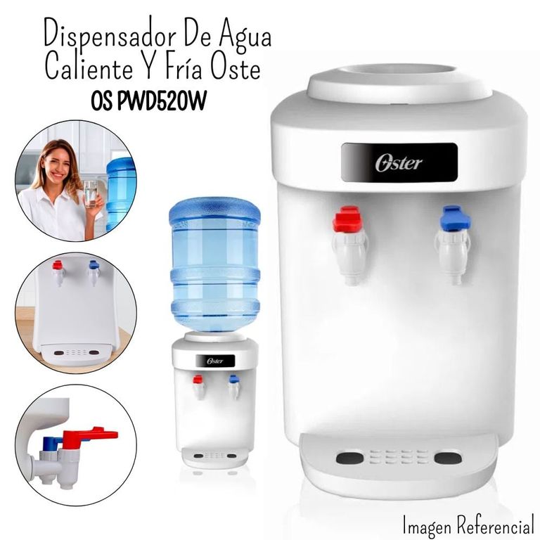 Dispensador de Agua de Mesa 20Lt - Blanco