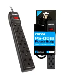 FORZA - Ps-001b Regleta 6 Puertos Con Interruptor