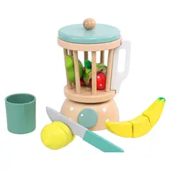 GENERICO - Licuadora de Madera de Juguete