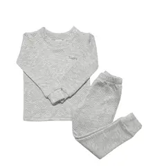WAWA PIMA - PIJAMA NIÑO JACQUARD GRIS