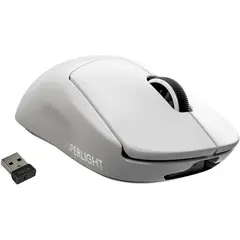 LOGITECH - MOUSE G PRO X SUPERLIGHT WHITE 910-005940 GAMING