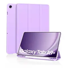 FUNDAANTIGOLPES - Funda Cover con Porta Lapiz para Tablet Samsung tab A9 plus 11 Lila
