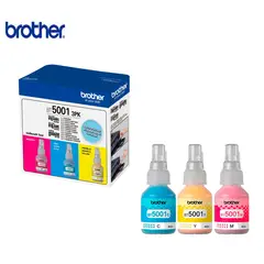 BROTHER - Pack 3 Tintas BT5001 3PK-TANK Color