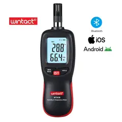 Termohigrómetro Higrómetro Data Logger con Bluetooth - WINTACT WT83B