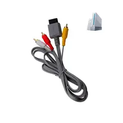 GENERICO - Cable Av Audio Video Compatible Nintendo Wii Y Wii U