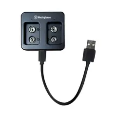 WESTINGHOUSE - Cargador de Batería Recargable 9V WBC-012-DB