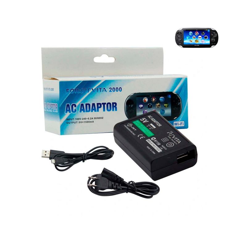 Cargador Adaptador Compatible: Psvita 2000