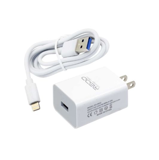 Cargador de Pared 55A + Cable Lightning RD-6052 REDD