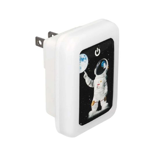 Cargador de Pared 2 USB con Luz Nocturna OP-G29-1