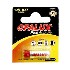 OPALUX - Pila alcalina A27 plus 12v Set5 OP-27P5