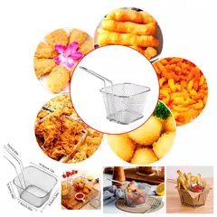 GENERICO - Mini Cesta Papas Fritas Canasta Nuggets Frituras