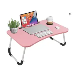 GENERICO - Mesa MULTICOLOR para laptop plegable cama pc tablet celular