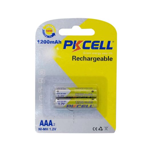 Pila Recargable AAA 12V 1200mAh PKCELL
