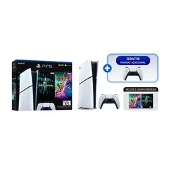 SONY - Consola PS5 Slim Digital 1TB + Returnal + Ratchet & Clank + Mando PS5