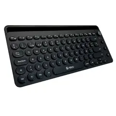 TEROS - Teclado TE-4064 Inalambrico Bluetooth Negro