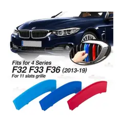 GENERICO - COVER DE GRILL BMW SERIE 4 F32 (2013/2019) 11PALITOS/REJILLAS