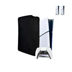 GENERICO - Funda Protector Antipolvo Negro Compatible Ps5 Slim