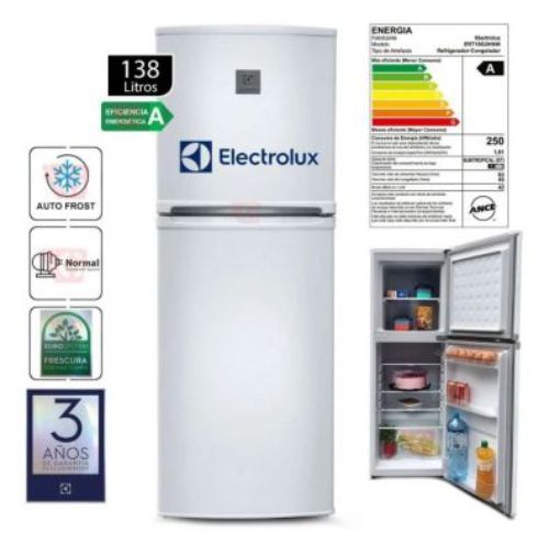 Refrigeradora 138 Lt Top Mount-ERT18G2HNW