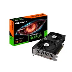 GIGABYTE - TARJETA DE VIDEO RTX 4060 TI WINDFORCE P/N: GV-N406TWF2OC-8GD