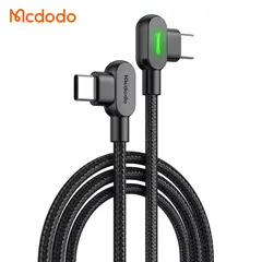 MCDODO - Cable Tipo C 60w 3A Gamer - Para Laptop Y Celular - 2 Metros