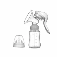 BUYPAL - Extractor Leche Materna Manual 2 en 1 Portátil y Seguro