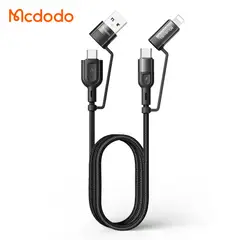 MCDODO - Cable Tipo C 60w Lightning - 4en1 Para Macbook Laptop Celular -