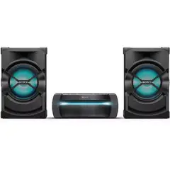 SONY - MiniComponente SHAKE-X10D con Bluetooth USB Karaoke DVD Negro