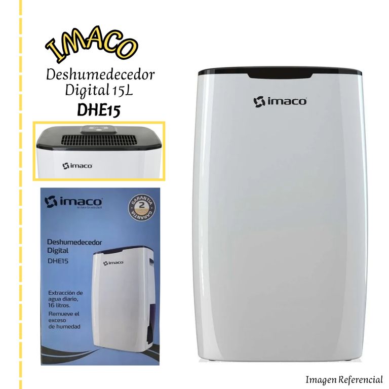 Deshumedecedor Digital 15 Litros DHE15