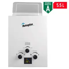 ROTOPLAS - Terma a Gas Flaming GN 5.5 litros Tiro Natural