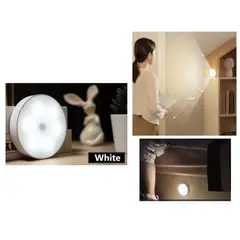 GENERICO - FOCO LED BLANCA ADOSABLE CON SENSOR DE MOVIMIENTO RECARGABLE