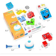 GENERICO - Divertido juego De Mesa Cambia La Cara Monte Niños Emojis