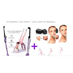 GENERICO - Pack Correa Yoga Aéreo Columpio Yoga y Ejercitador Mandíbula