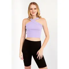 KONING - Top Rib Algodón para Mujer