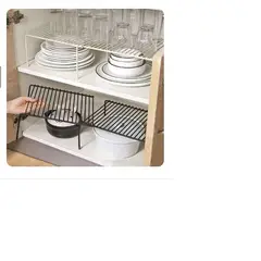 GENERICO - Organizador de estantes extensible para encimera de cocina