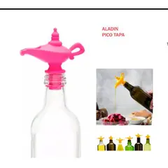 GENERICO - Aladdin Lampara De Aladino Tapón De Silicona Botella Aceite