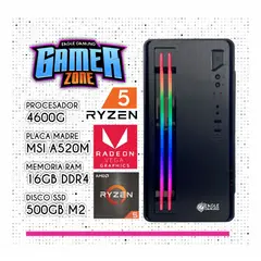 AMD - COMPUTADORA PC RYZEN 5 4600G RAM 16GB + SSD 5000GB + GRAFICA VEGA 7 2GB