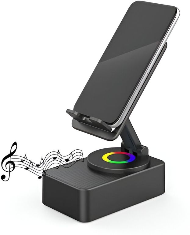 Soporte para Celular con Bocina Bluetooth