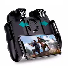 GENERICO - Gamepad Gatillero Para Celular H9 4 Gatillos