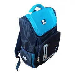 GENERICO - Mochila Escolar Oso Celeste